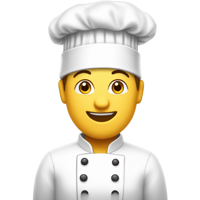 chef's uniform emoji