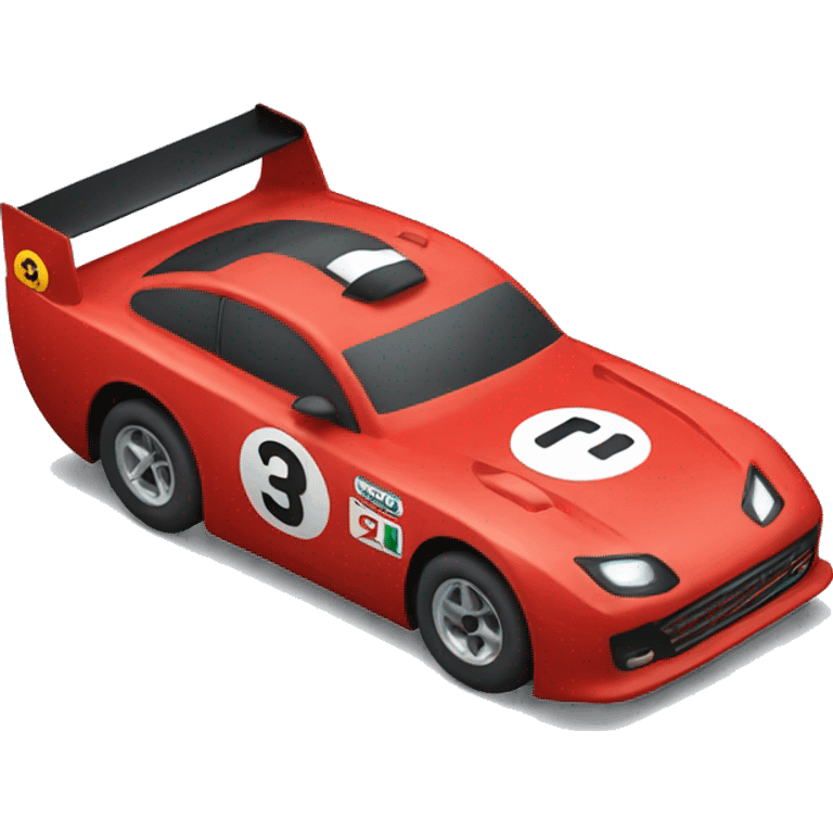 red race car emoji