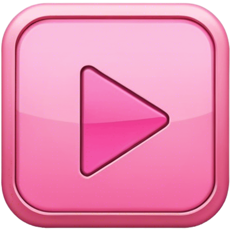 Pink play button emoji