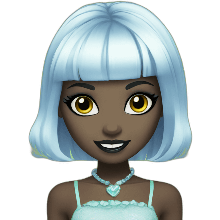 Black monster high emoji