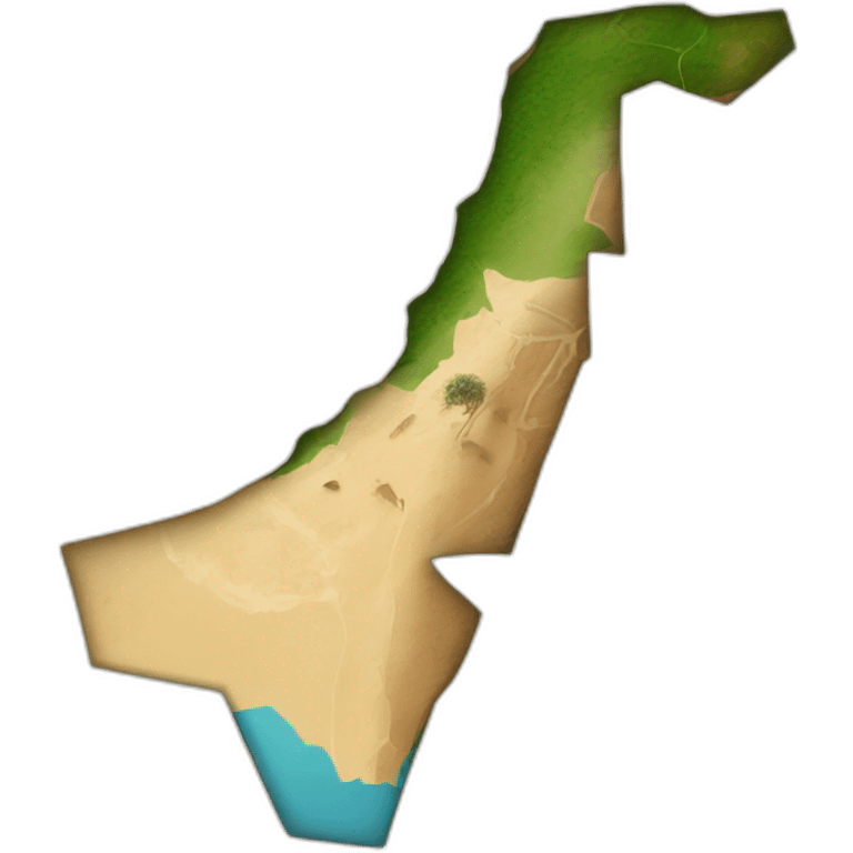 Palestine map  emoji