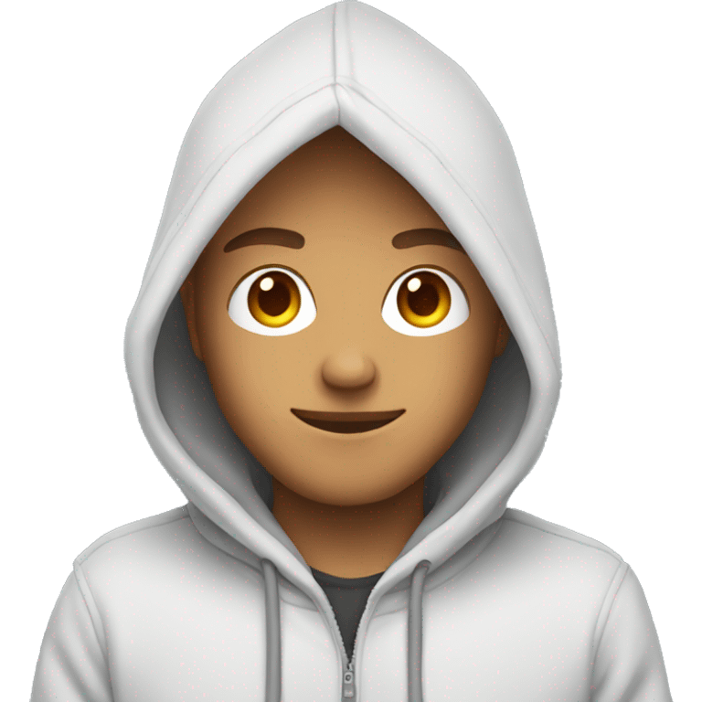 gamer guy with hoodie emoji