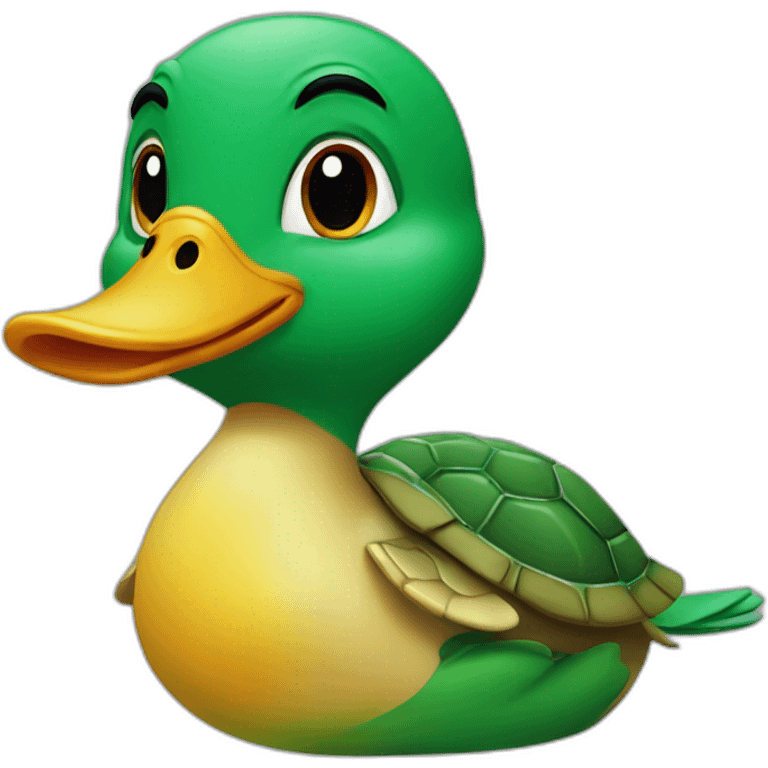 duck turtle emoji