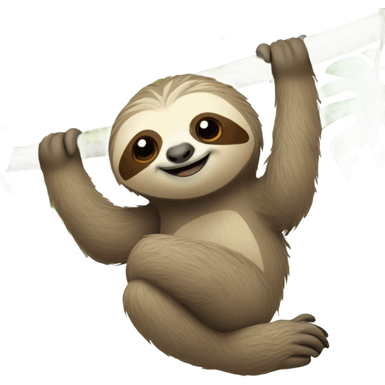 I love sloths emoji