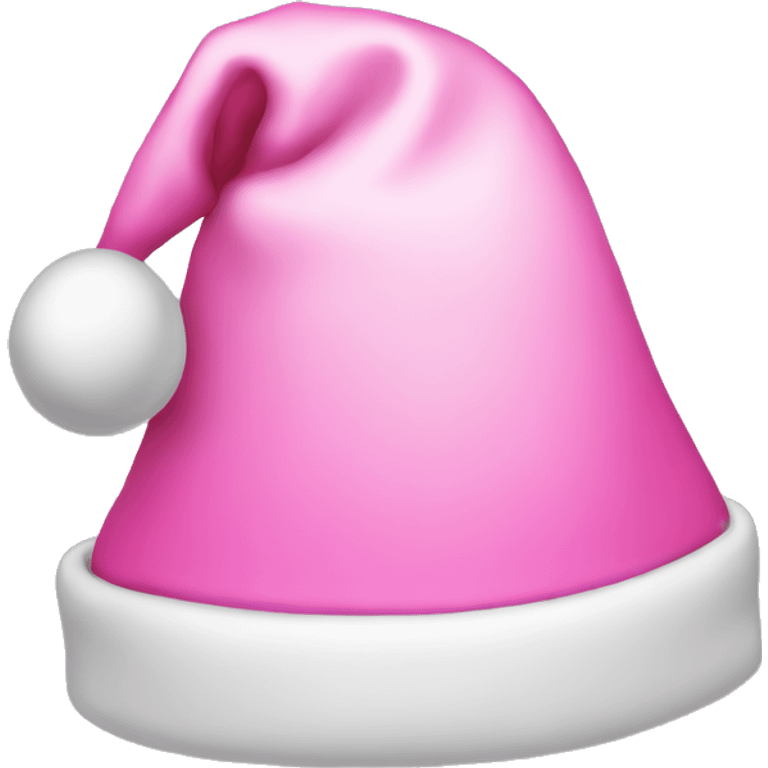 pink santa hat emoji