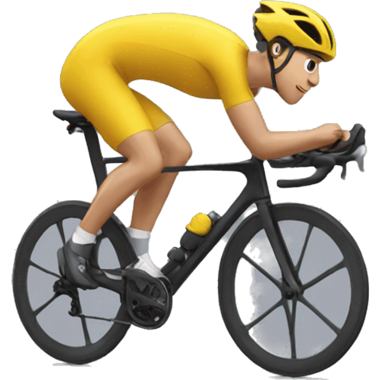 Cycliste qui tombe emoji