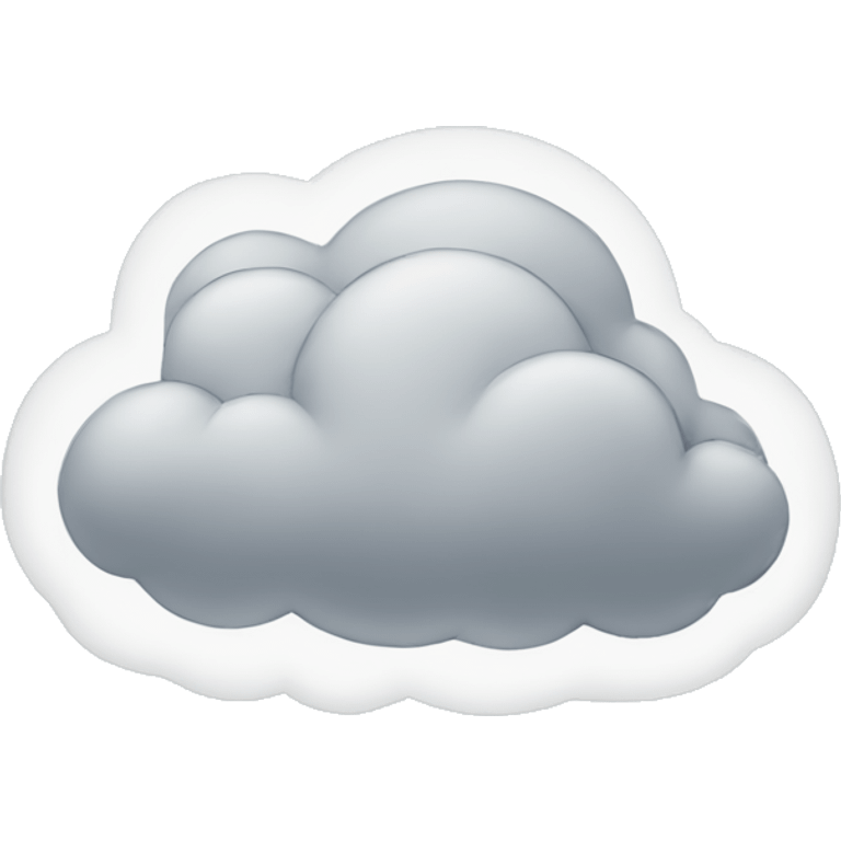 cloud application emoji