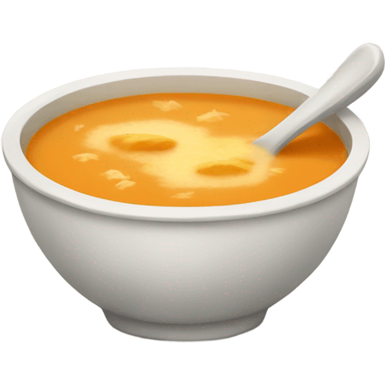 Bowl of soup emoji