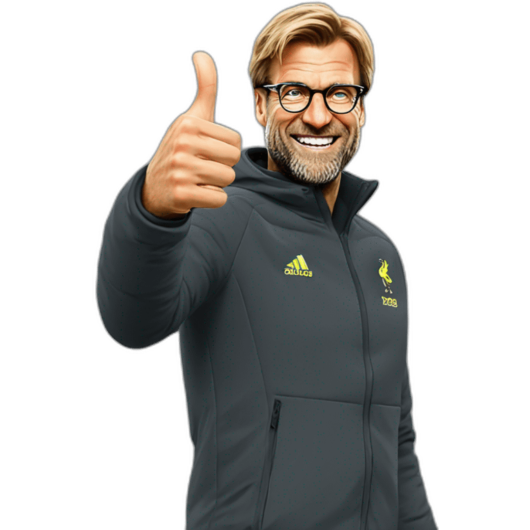 jurgen klopp thumb up emoji