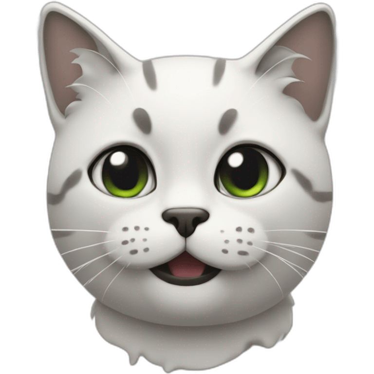 un chat qui fume emoji