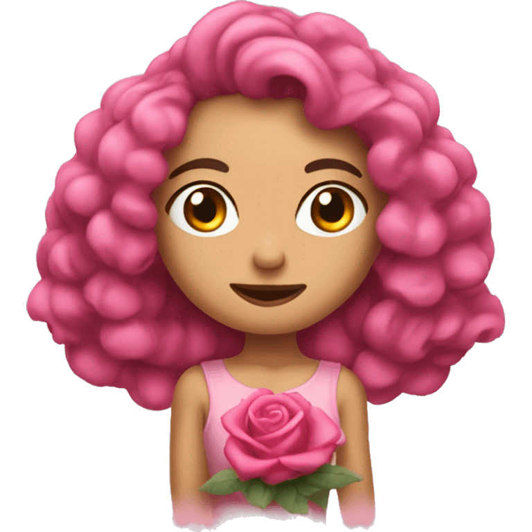 Moño rosa  emoji