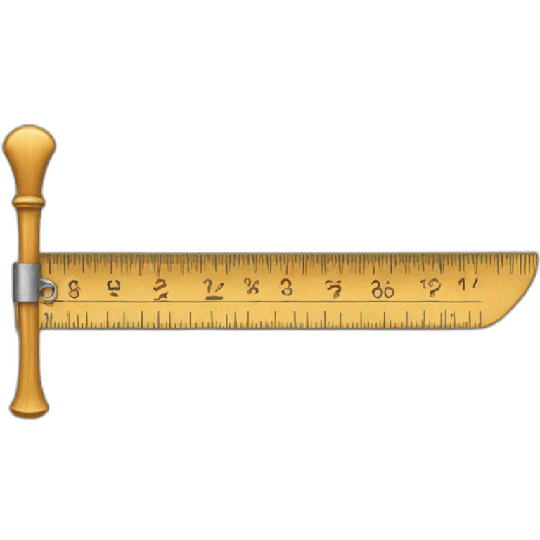 ruler emoji