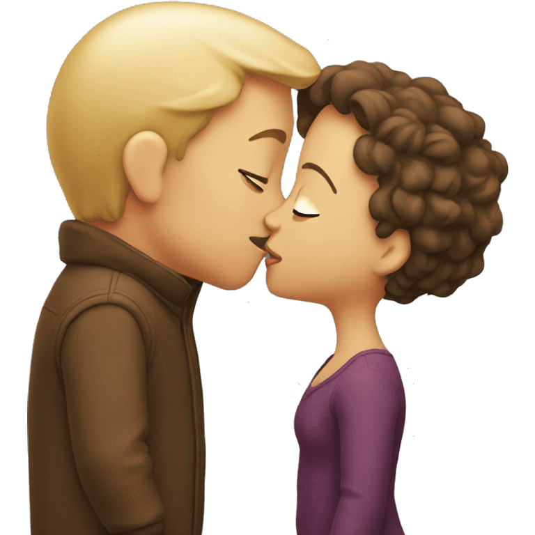 kissing emoji