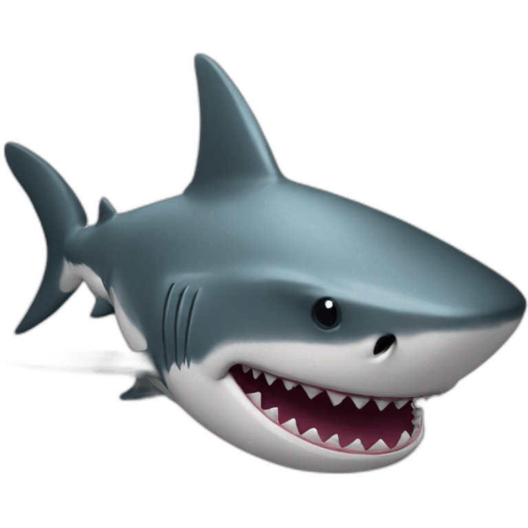 Camera shark emoji