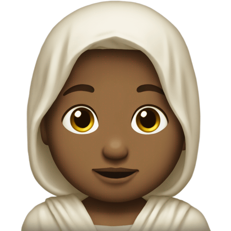 Beautiful baby Jesus  emoji