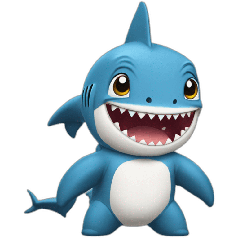 cute Jeff the baby land shark marvel emoji