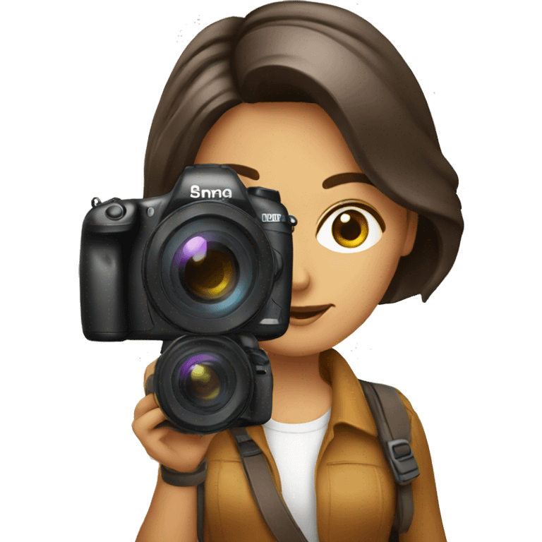 Lady photographer  emoji