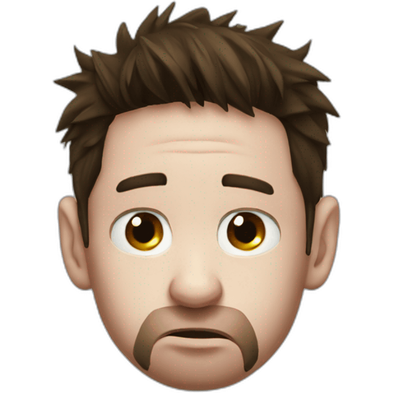 Messi crying emoji