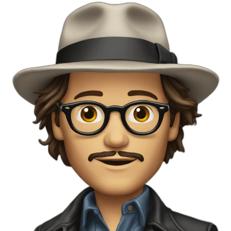 Jhonny depp in the 90s emoji