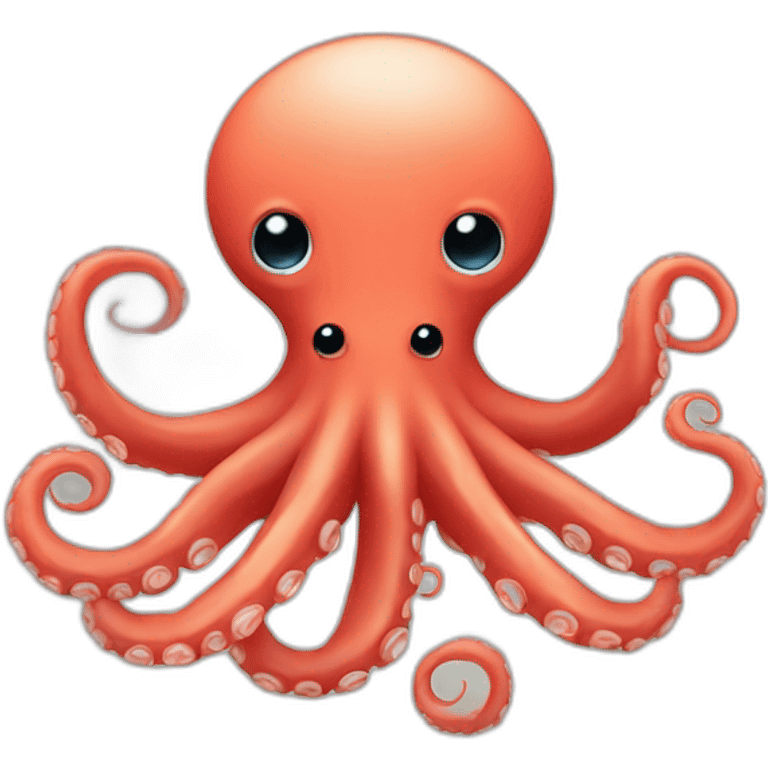 octopus-cute-small-light-red-color emoji