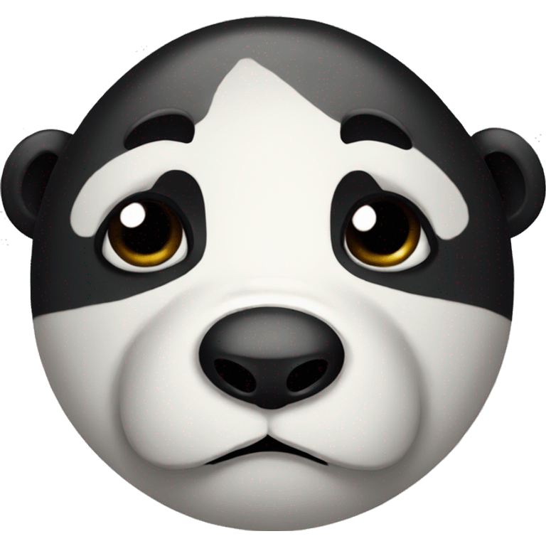 Really sad panda emoji