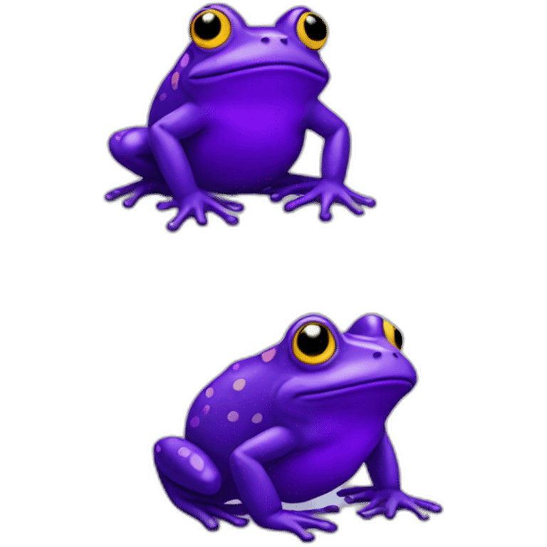 purple frog emoji