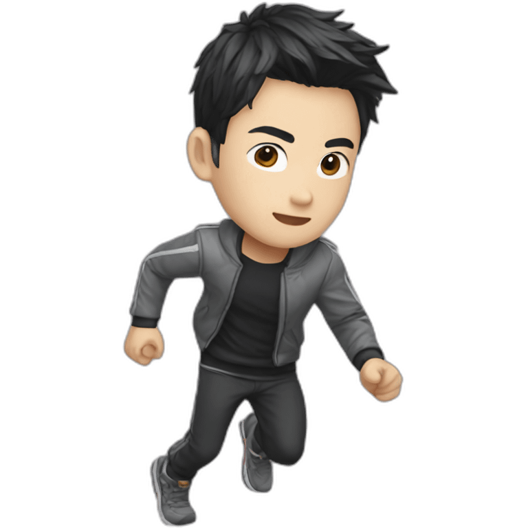 jaychou lin run emoji