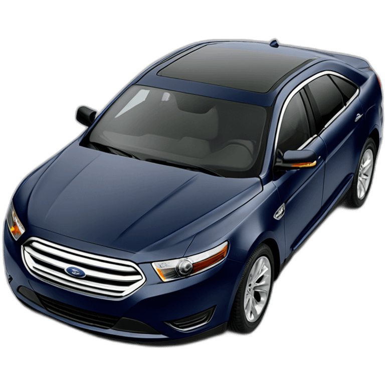 ford Taurus 2017 navy color emoji