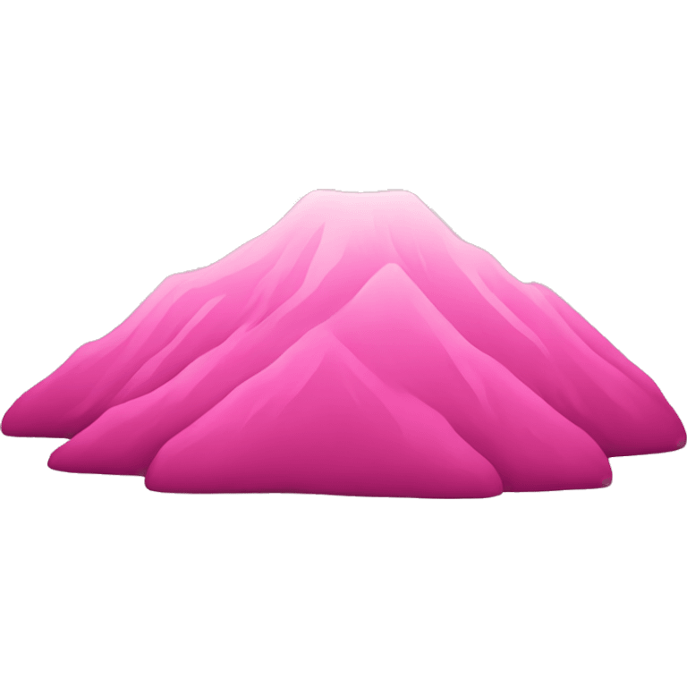 Pink hill emoji