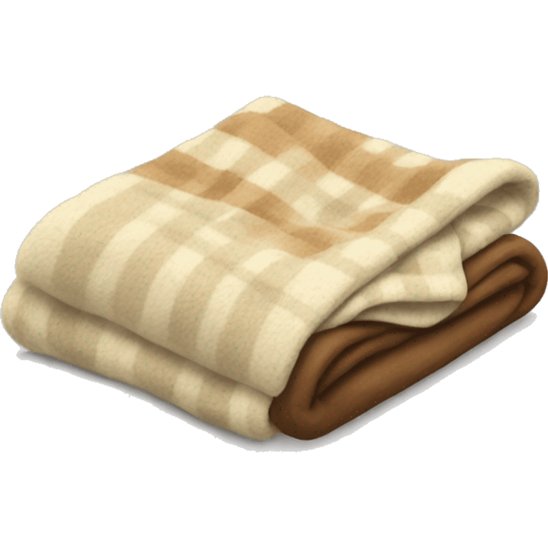 Floded blanket emoji