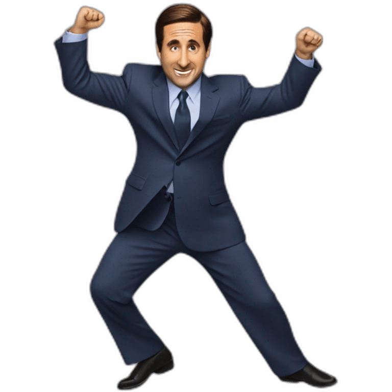 Michael scott dancing emoji