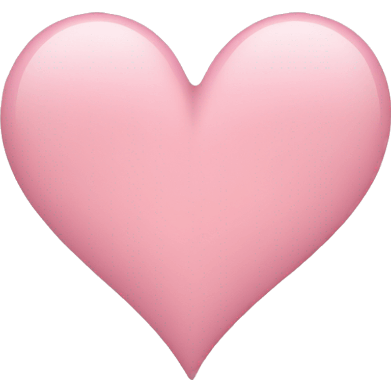 light pink heart emoji