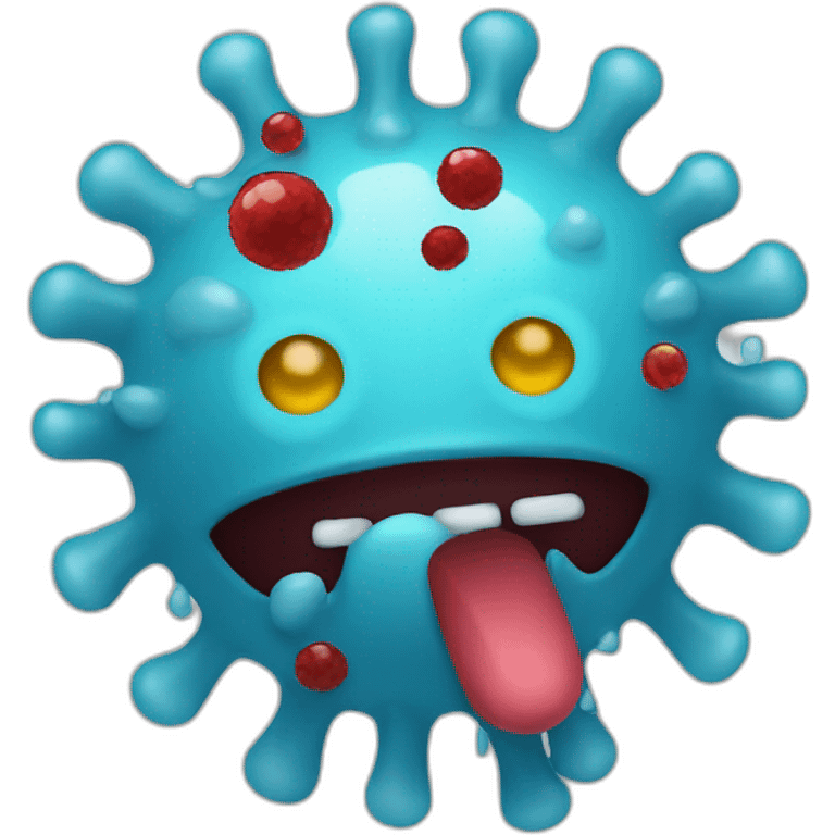 flu virus emoji