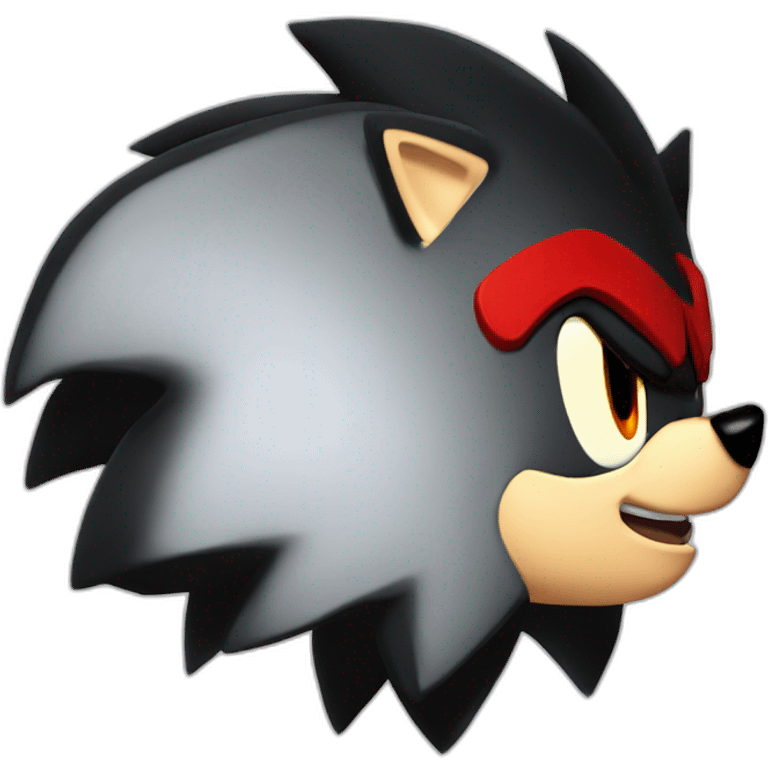 Shadow the hedgehog emoji