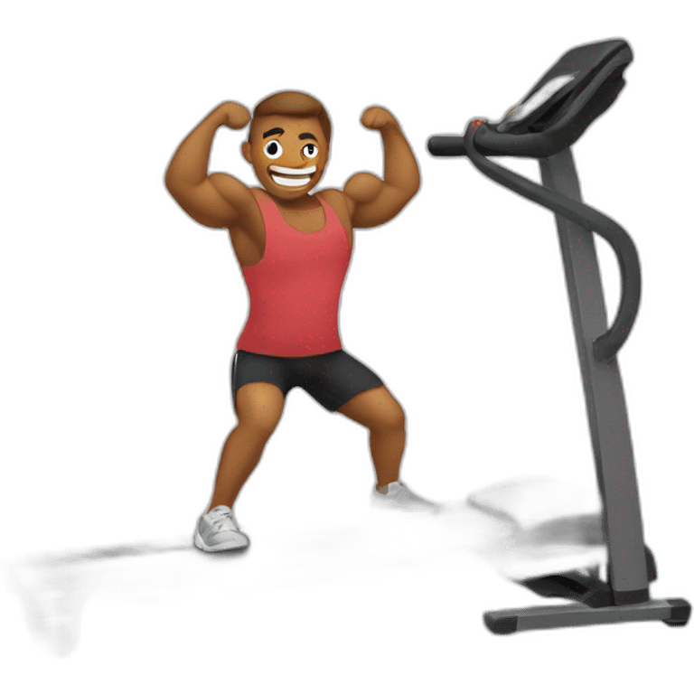 working out emoji