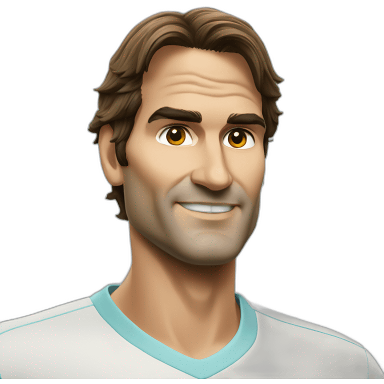 Roger Federer emoji