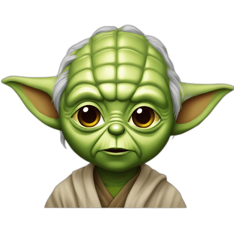 Yoda toma vino emoji