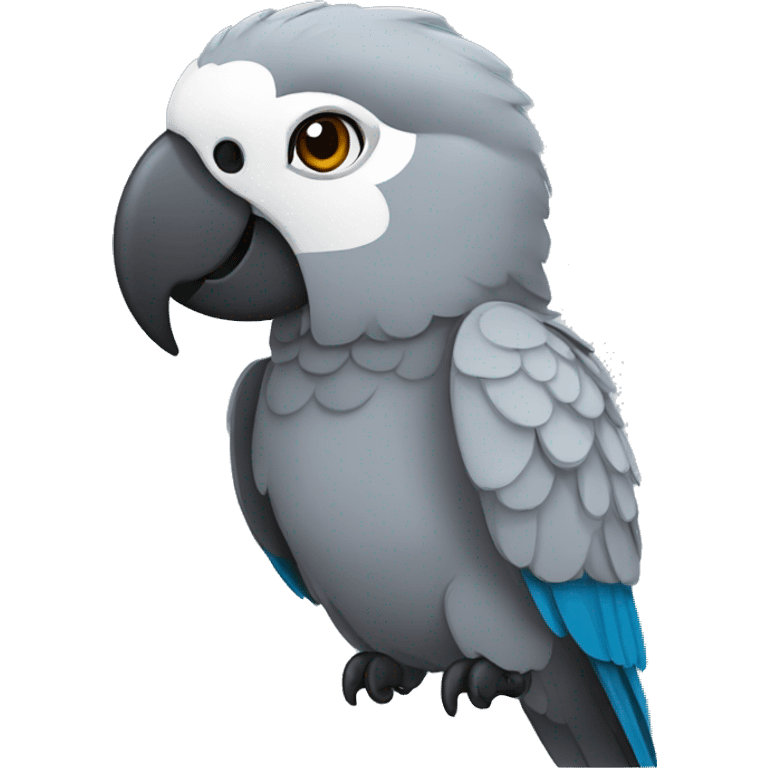 africcan Grey Parrot emoji