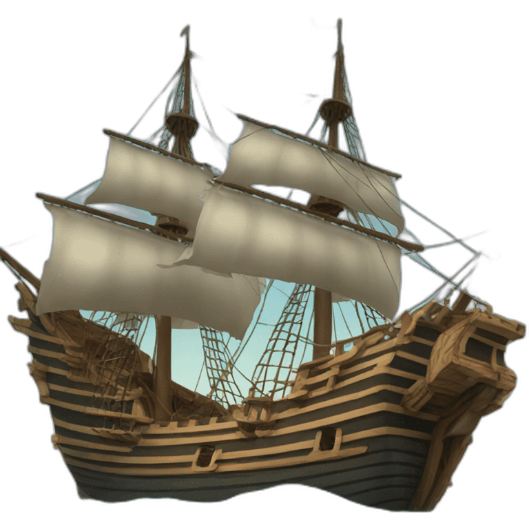 a galleon emoji