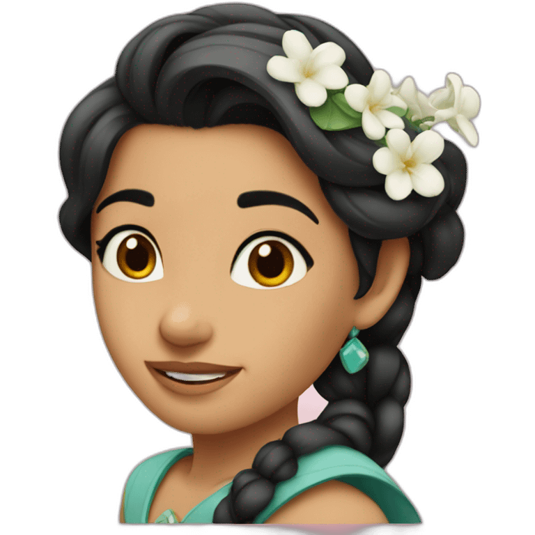 Jasmine Disney emoji