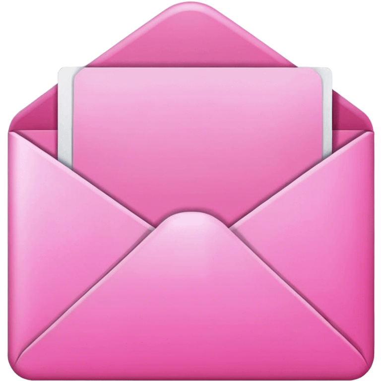 pink email emoji