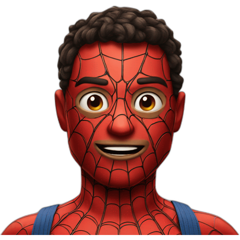 Spider man emoji