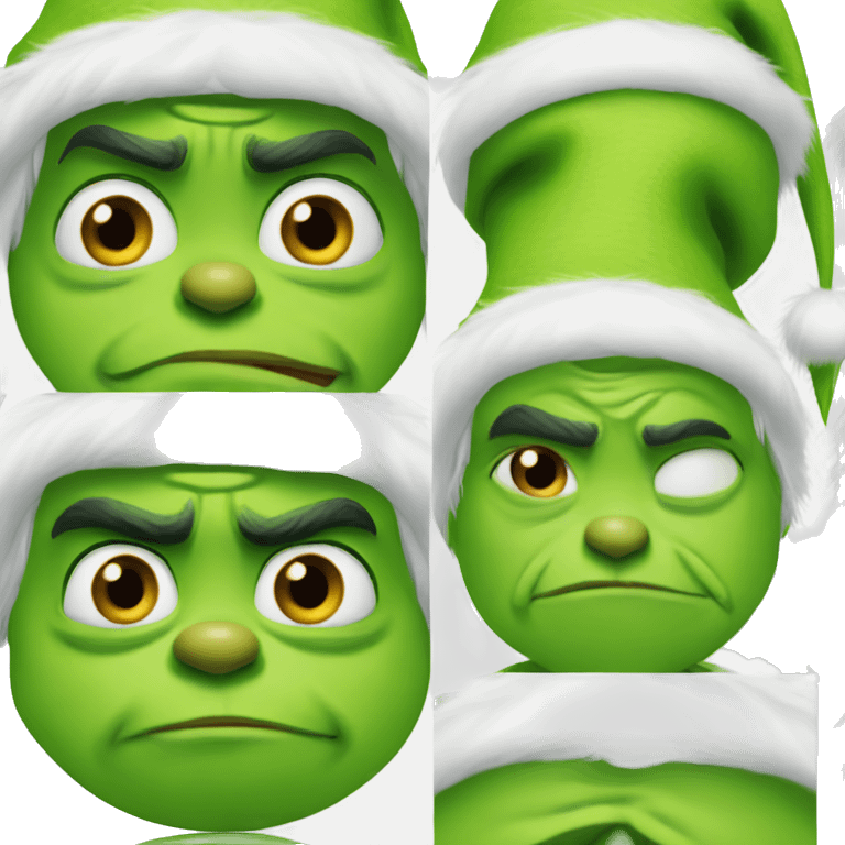 henry cavill as grinch emoji