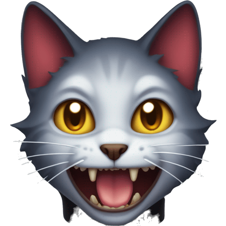 vampire cat emoji