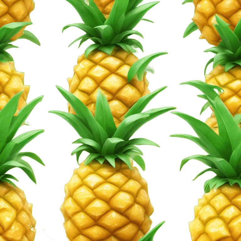 juicy pineapple emoji