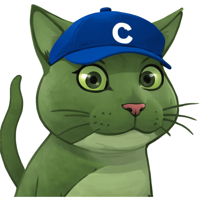 Cat wearing a cap  emoji