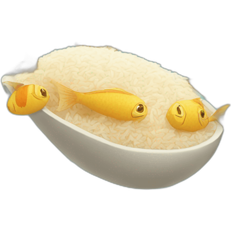 rice with fish emoji