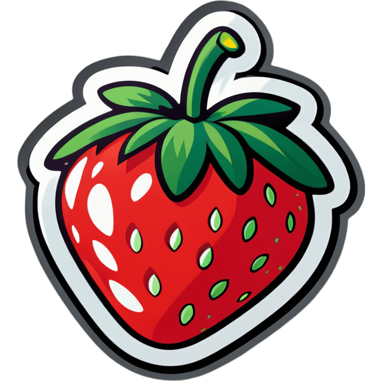 Sexy strawberry emoji