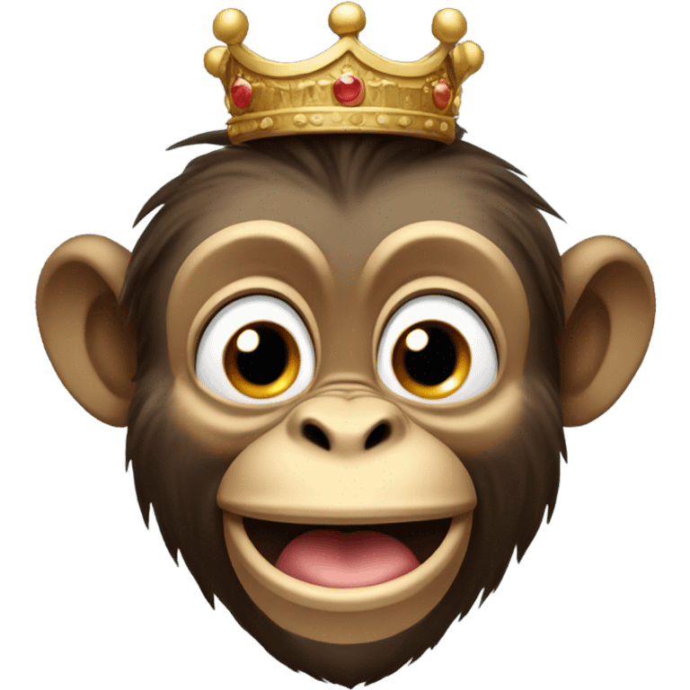 Monkey with a Ego emoji