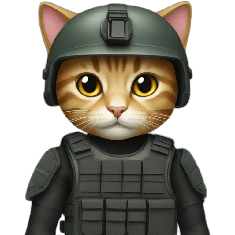 Cat-swat emoji